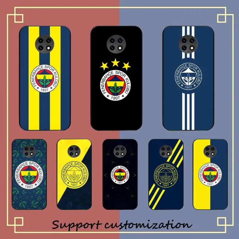 

Turkey Fenerbahce SK Phone Case For Xiaomi Redmi Note 8A 7 5 Note 8pro 8T 9Pro TPU Coque for note 6pro Funda Capa