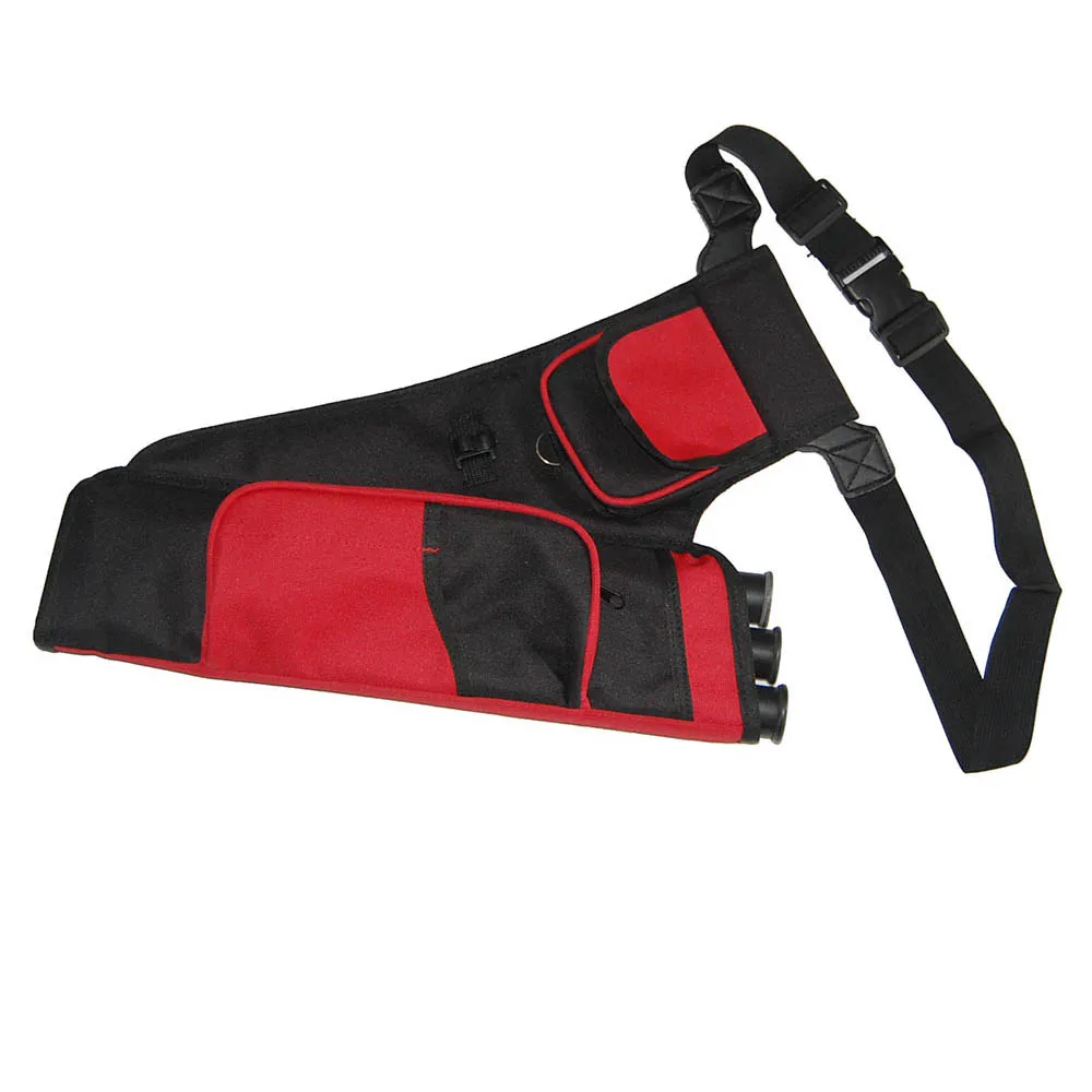 Колчан для стрельбы из лука ткани Оксфорд 3 трубки колчан задняя стрела держатель