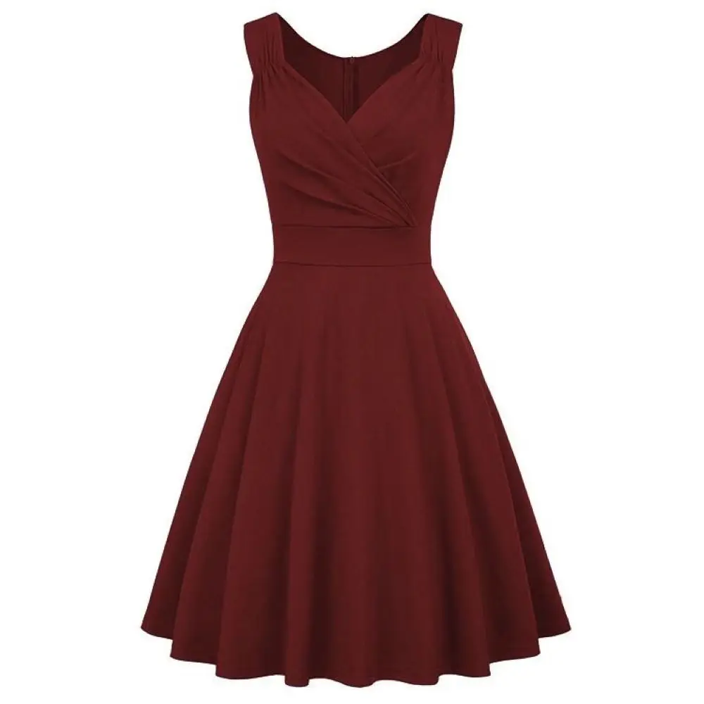 

2020 summer dress new retro woman dress hot sale plus size dresses for women clothing vintage dress party