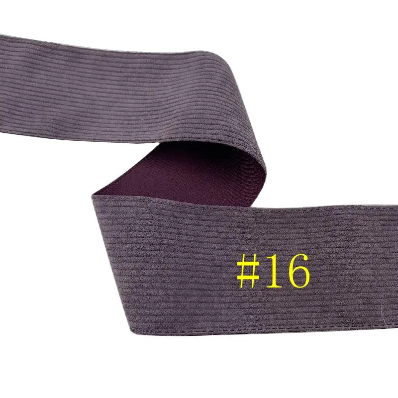 Оптовая продажа новый дизайн 3 &quot75 мм Вельветовая лента 25 ярдов в рулоне цветов