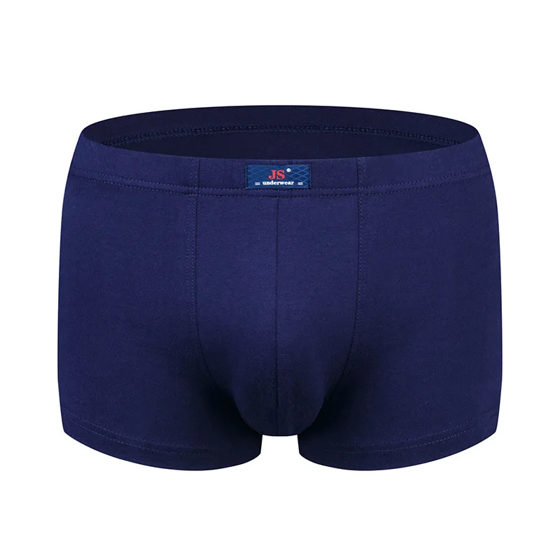Новинка мужские трусы-боксеры из чистого хлопка Мужские Молодежные дышащие
