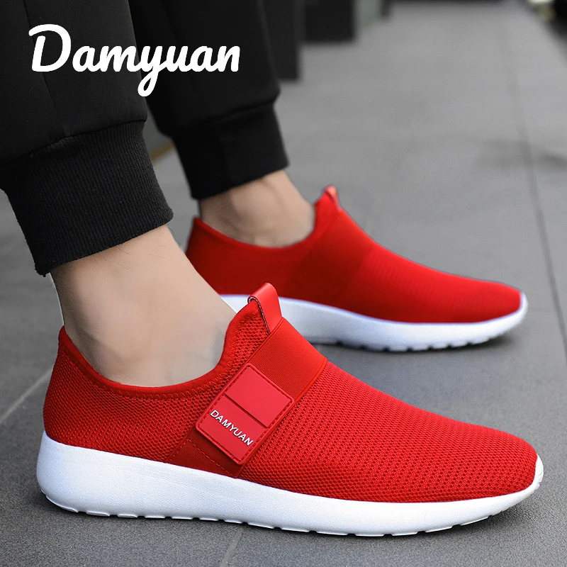 

Кроссовки Damyuan мужские легкие, дышащие, Повседневная модная летняя обувь, большие размеры 47, 2020