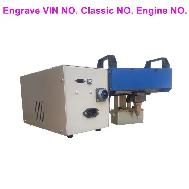 Hot supply cnc dot peen marking machine for chassis number , vin number marking pneumatic marking machine for stainless steel