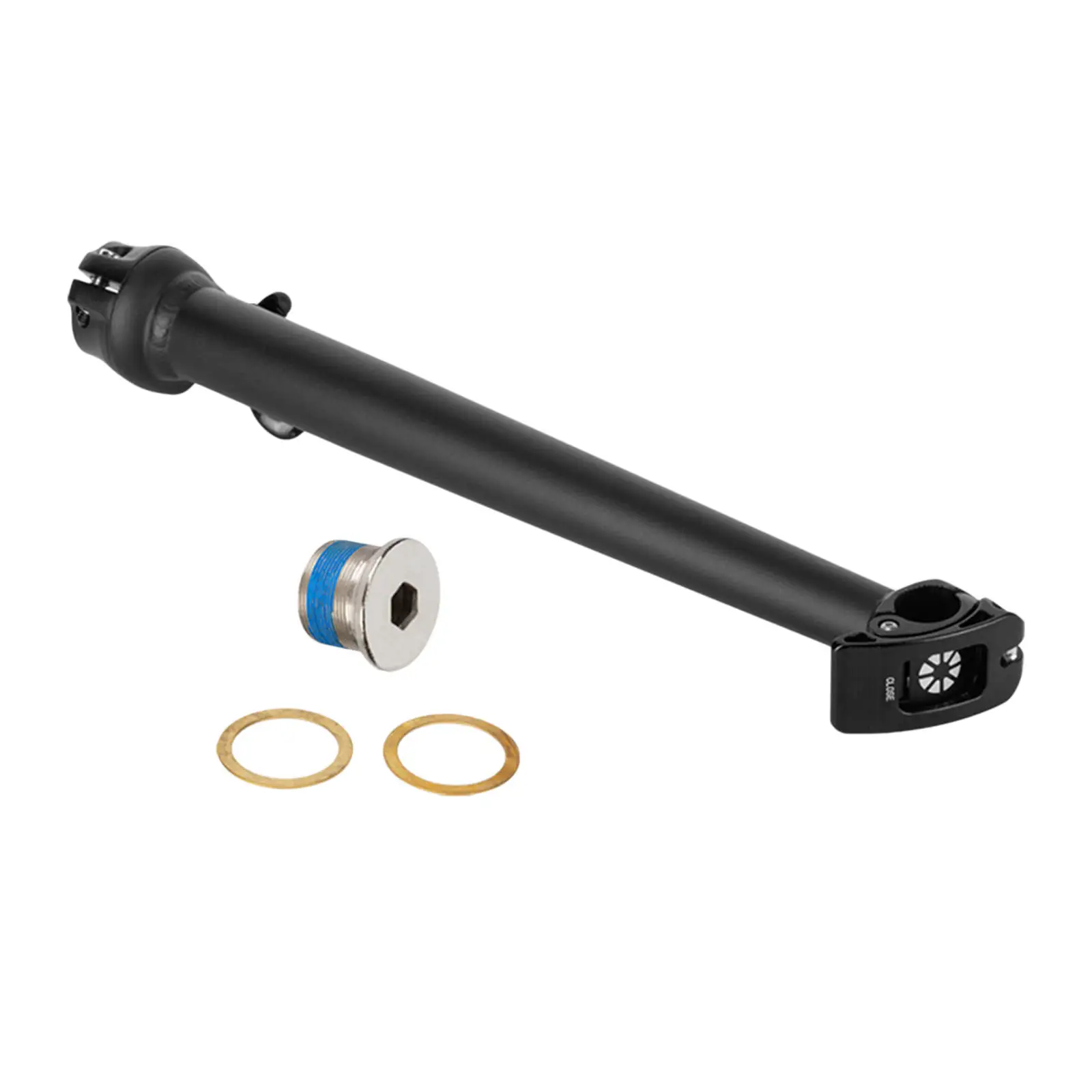 

Folding Bicycle Stem Ultralight Quick Release Folded Bike Handlebar Riser Fork 1-1/8" Front Fork Head Tube Stems Cycling Parts