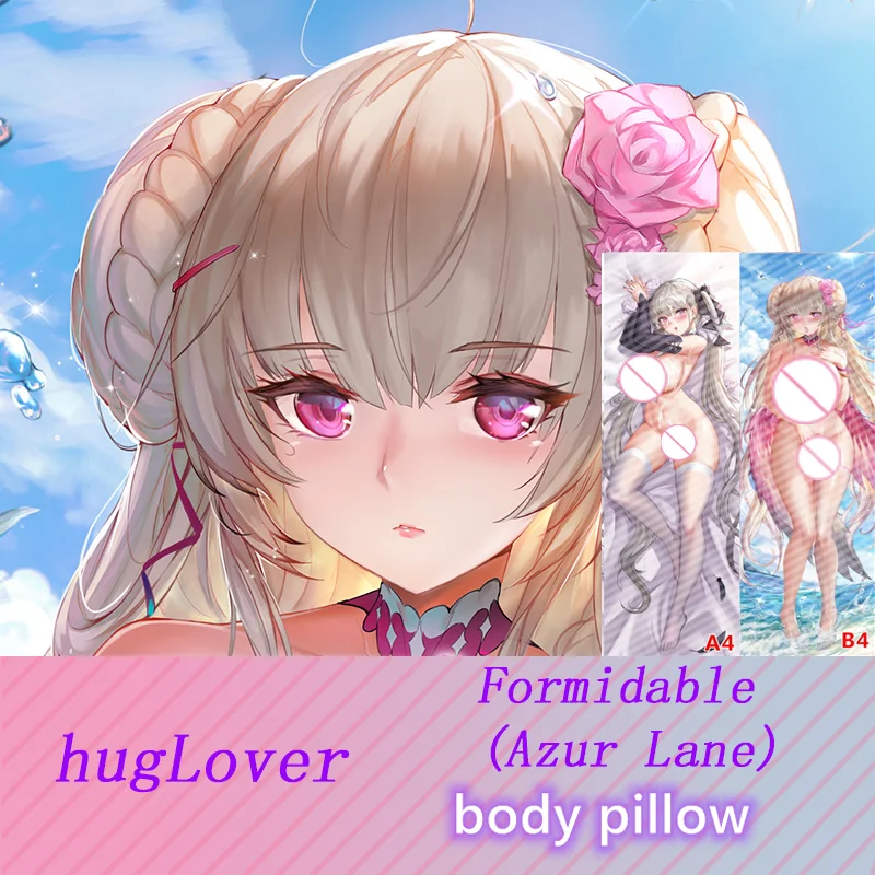 Dakimakura Аниме Грозный (Azur Lane) подушки для тела двухсторонним принтом в натуральную