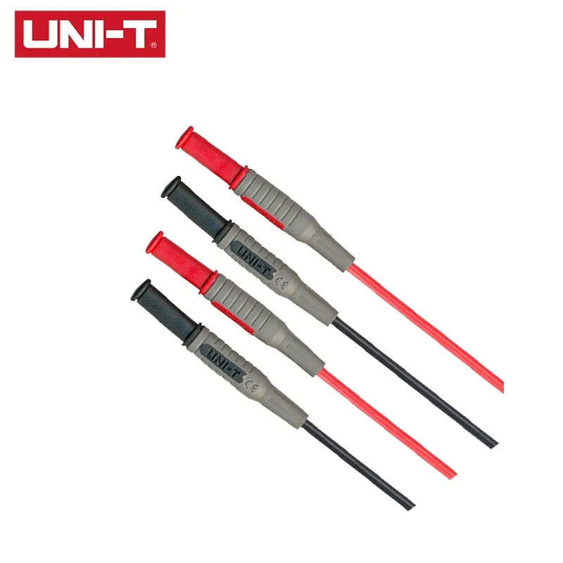 

UNI-T UT-L06 двухголовочный соединительный провод с банановым штекером, проводка с несколькими переключателями, 1000 В, 10 А, 1200 мм, двойная изоляция...