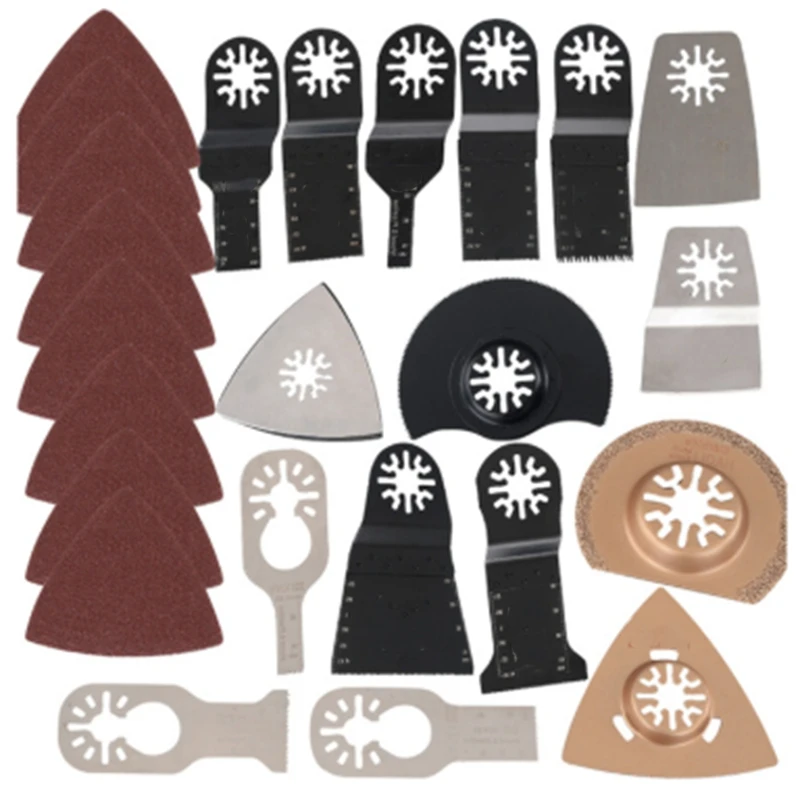 

Набор осциллирующих лезвий для пилы Fein Bosch Makita, 41 шт.