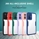 Чехол для Xiaomi Mi 11 T Pro с полным покрытием на 360 , тонкий мягкий защитный чехол для Xiomi Xiaomy, Xaomi Mi 11, TPro, T11, Mi11t, 11 t, противоударный чехол