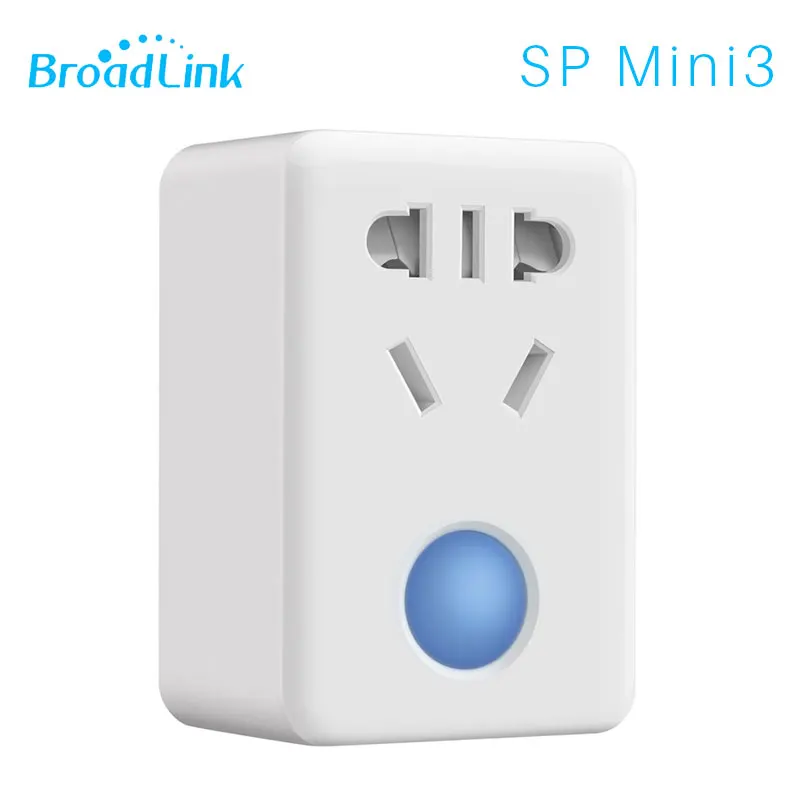 Broadlink SP Mini 3 Беспроводное управление WiFi умная розетка таймер умный дом пульт