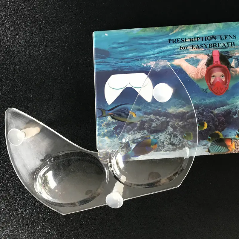 Сменные линзы для близорукости профессиональной маски подводного плавания Очки