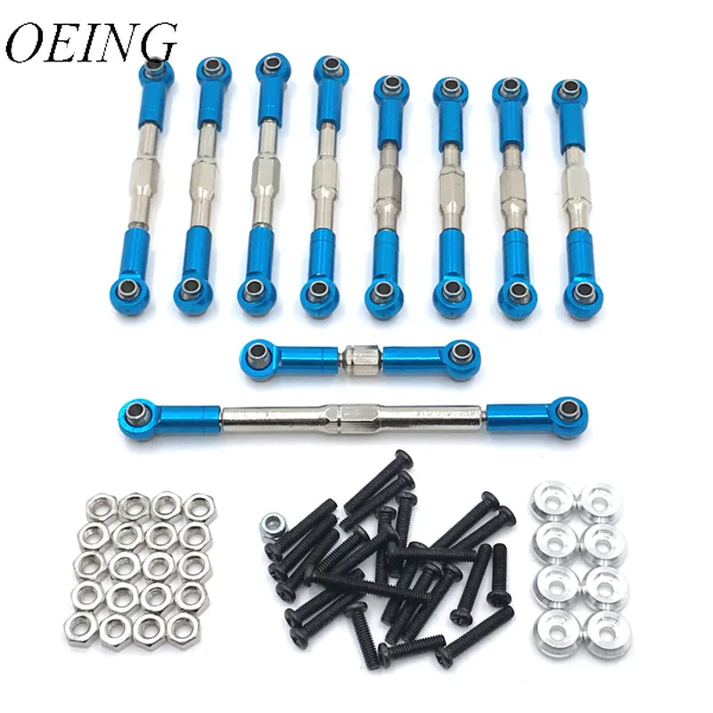 

WPL обновление Feiyu Henglong JJRC металлический рычаг регулировки рулевой тяги Rc автомобильные аксессуары Запчасти DIY комплект