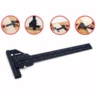 Многофункциональная линейка из алюминиевого сплава, 300 мм