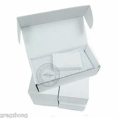 

100 Pcs 125KHz RFID ID card, proximity ISO card, EM4100 compatible cards, 0.8mm