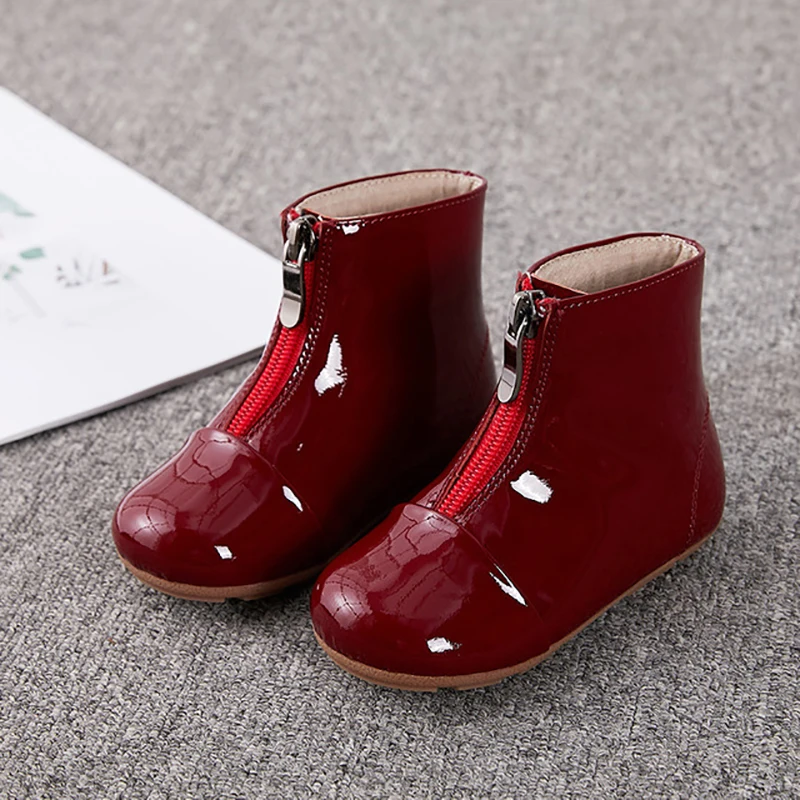 Теплые детские кожаные ботинки Dolakids из овечьей кожи новая зимняя обувь для