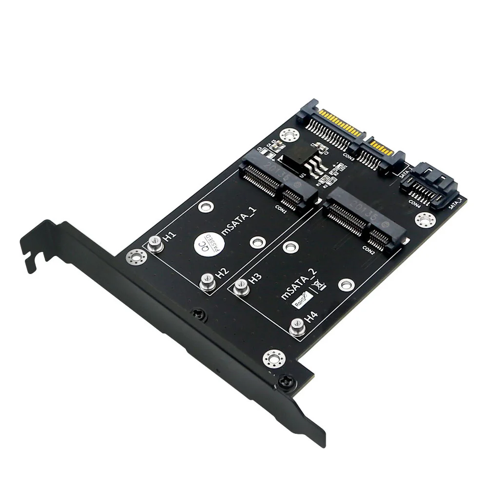 

Адаптер Msata-SATA3 с кабелями SATA для передачи данных, винтовая сумка, 6 Гбит/с, высокоскоростные конвертерные карты с перегородкой/жестким диско...