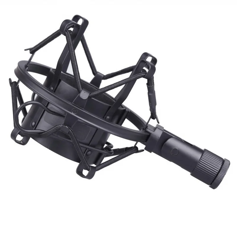 Miniphone Shock Mount 50 мм для 48 54 Диаметр конденсаторного микрофона черный|Микрофоны| |