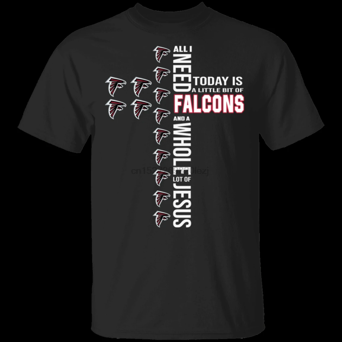 Мужские все что мне нужно сегодня это футболка с Соколом Атланты Иисусом размера