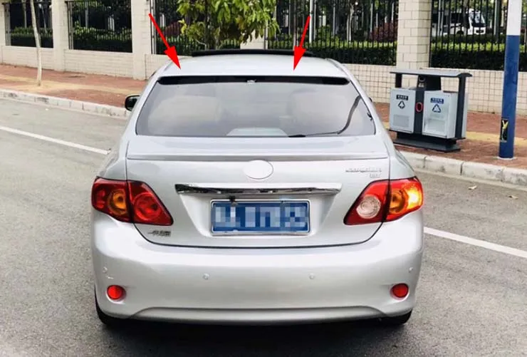 

ABS Rear Roof Factory Style Spoiler Wing for 2007-2013 Toyota Corolla Sedan Spoilers Wing 1pcs