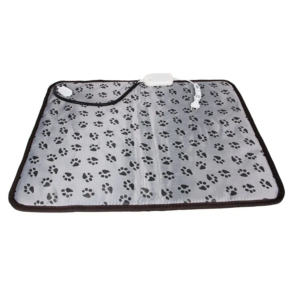 

Dog Cat Electric Heat Pad Temperature Adjustable Pet Bed Blanket Puppy Bunny Heater Mat Autumn Winter Cushion 2020 hot sealing
