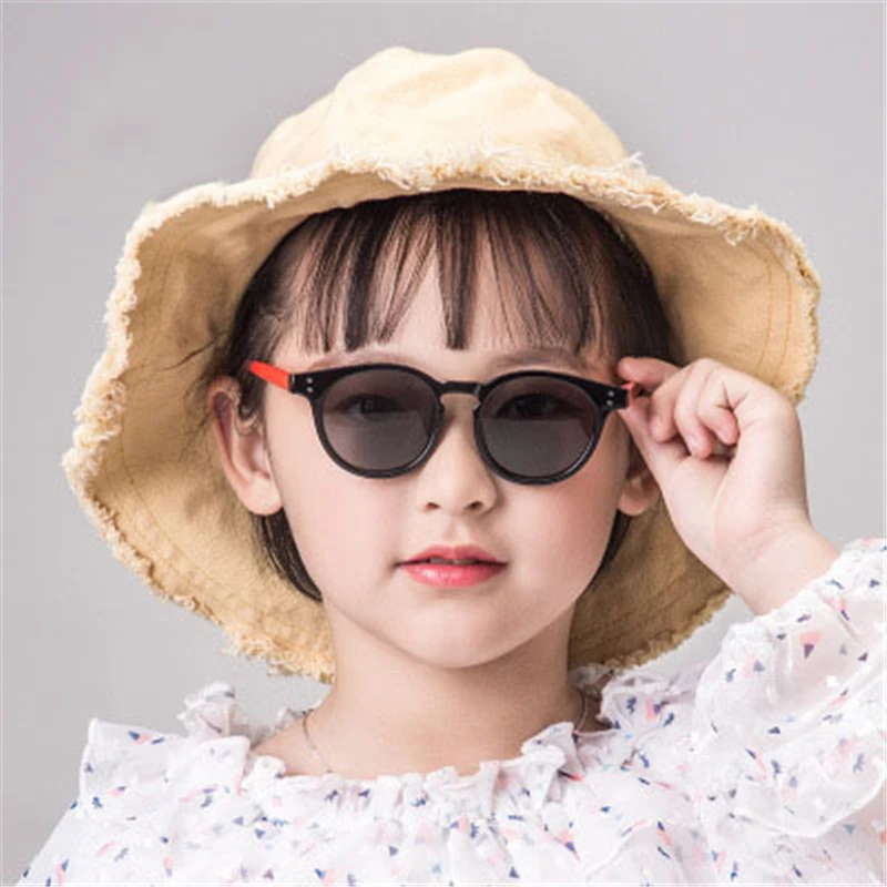 

2021 Fashion Rounds Children Polarized Sunglasses Baby New Summer Boys Girls Eyeglasses Vintage Kids Out Door Sun Glasses Uv400