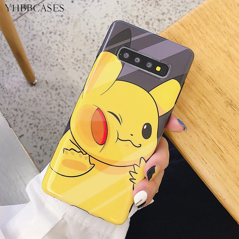 Чехол YHBBCASES для Samsung S10 чехол телефона 8 9 S8 S9 Plus в стиле ретро японский с героями