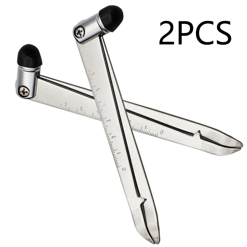 

Neuro Reflex Hammer Stainless Steel Percussion Hammer Neurological Reflex Hammer with Rule for Nerve joint elbow knee reflex