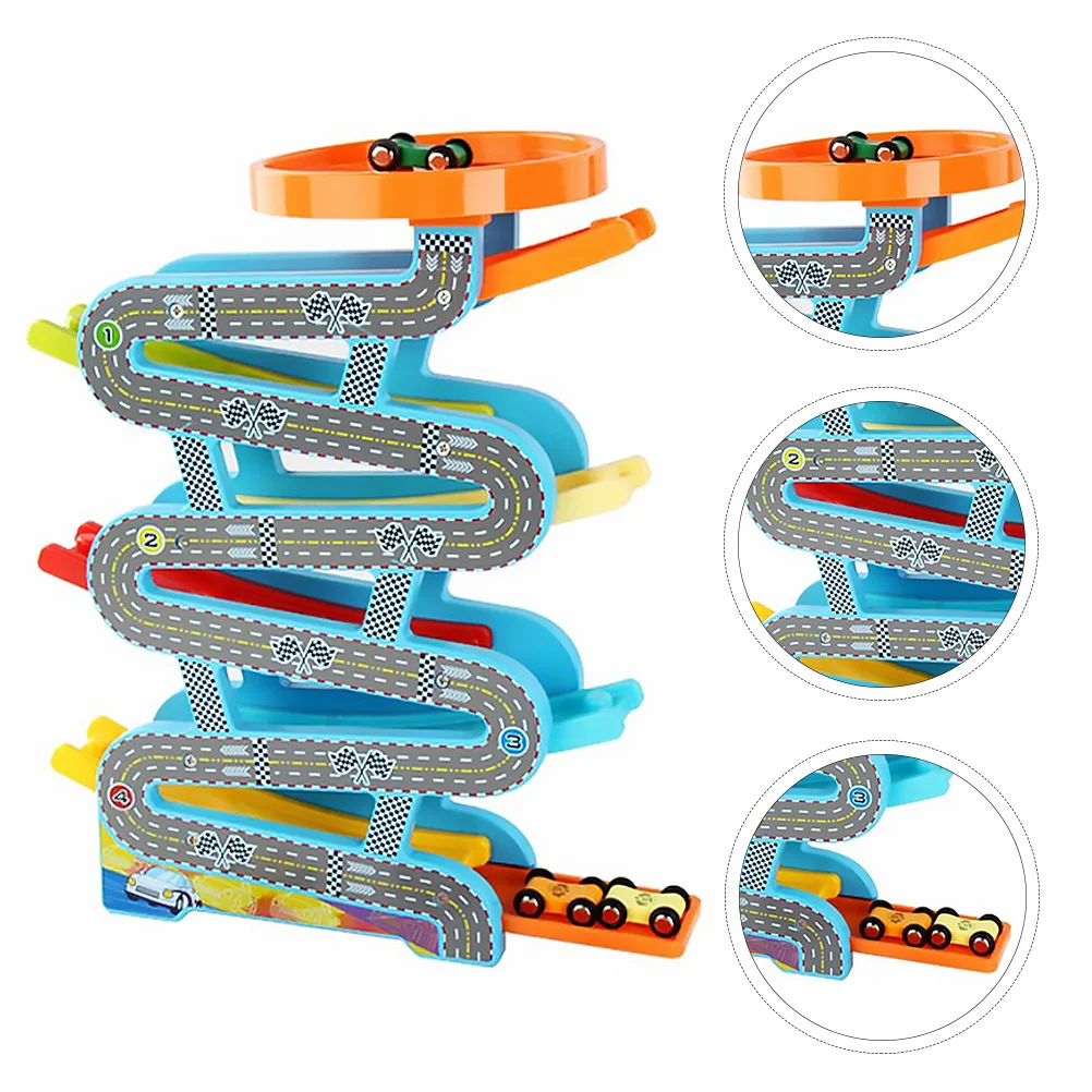 

1 Set of Multi-layer Glider Toys Track Car Gliding Toys Educational Toys