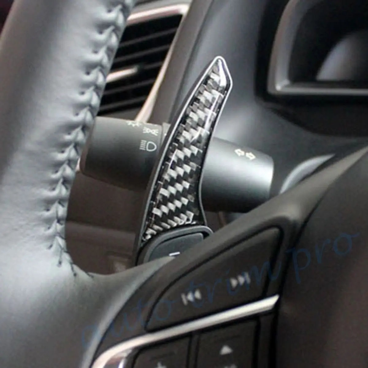 2X карбоновое волокно сдвиг весло переключения расширение рулевого колеса DSG