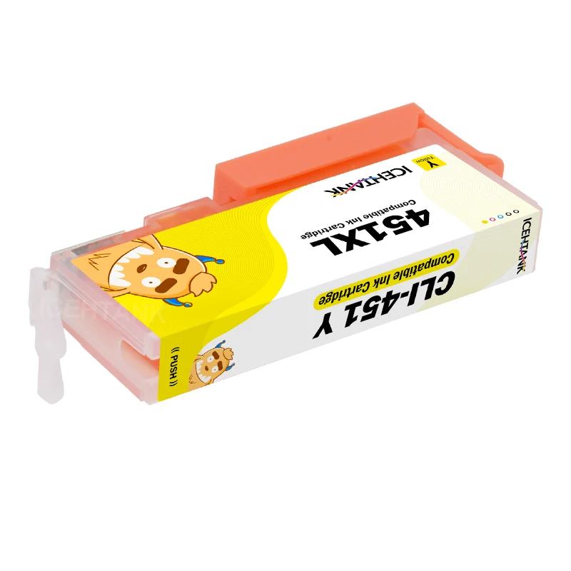Совместимый чернильный картридж ICEHTANK для принтера Canon PGI 450 PGI-450 PGI450 CLI451 PIXMA MG5440 MG5540