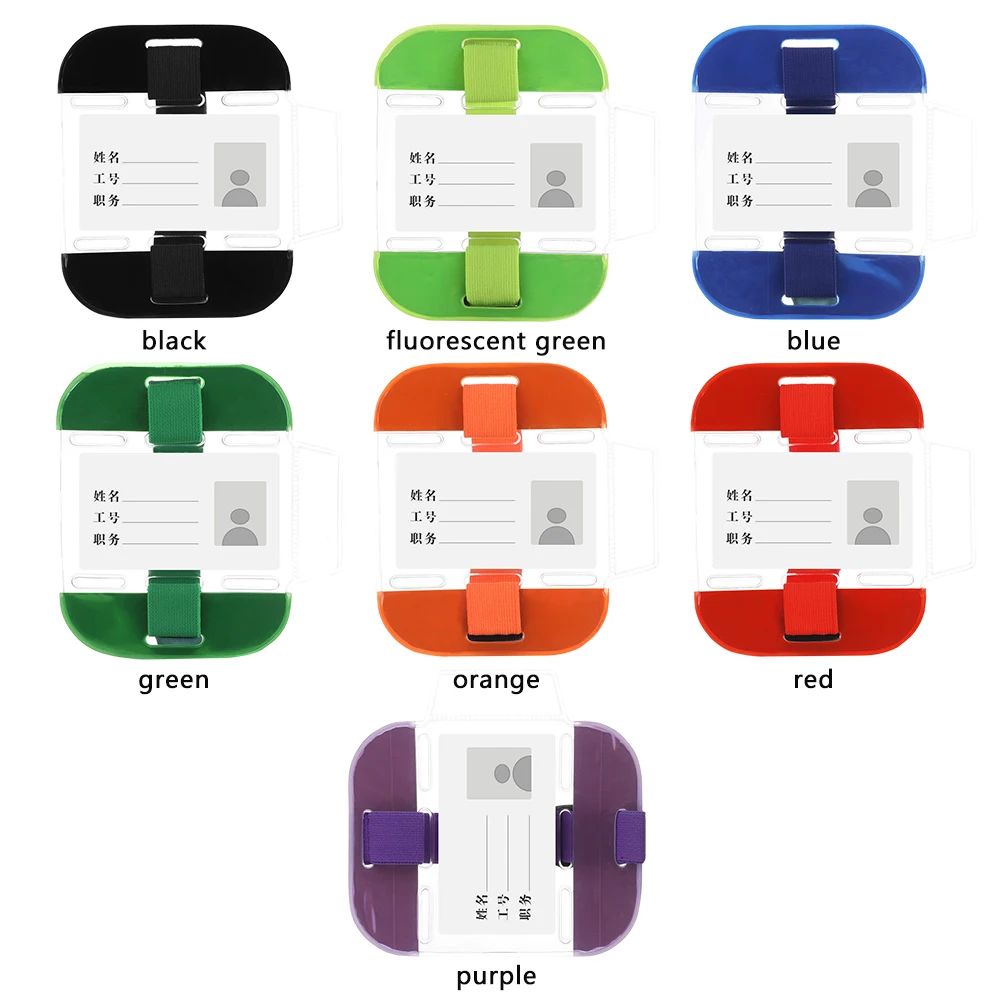 Универсальный держатель для удостоверения личности прозрачный на руку значка