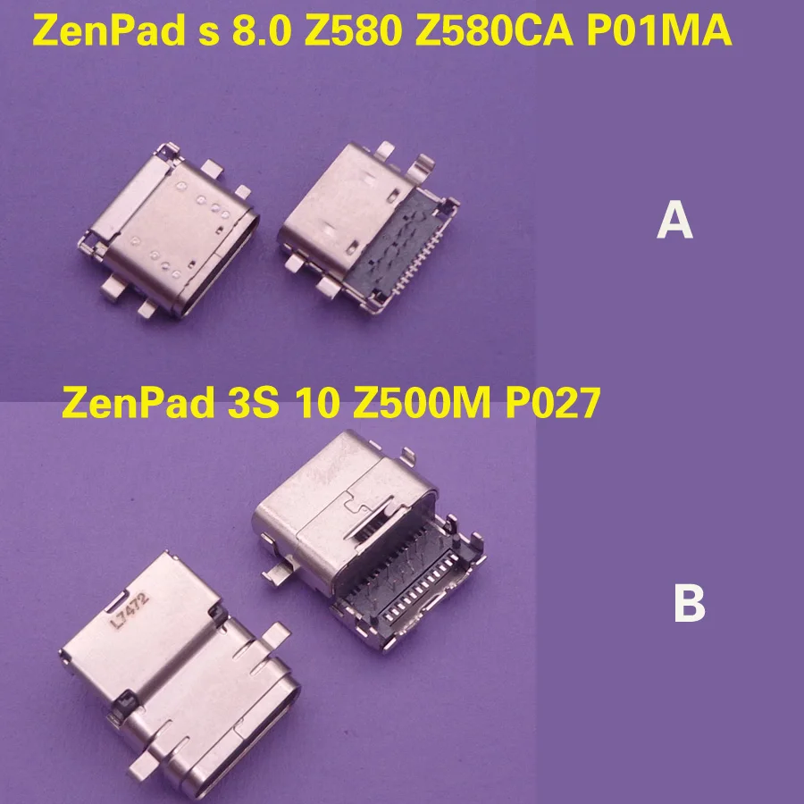 Разъем зарядного устройства USB Type-C для Asus ZenFone 3 Ultra ZU680KL ZenPad s 8 0 Z580 Z580CA P3S 10 Z500M P027 P01MA