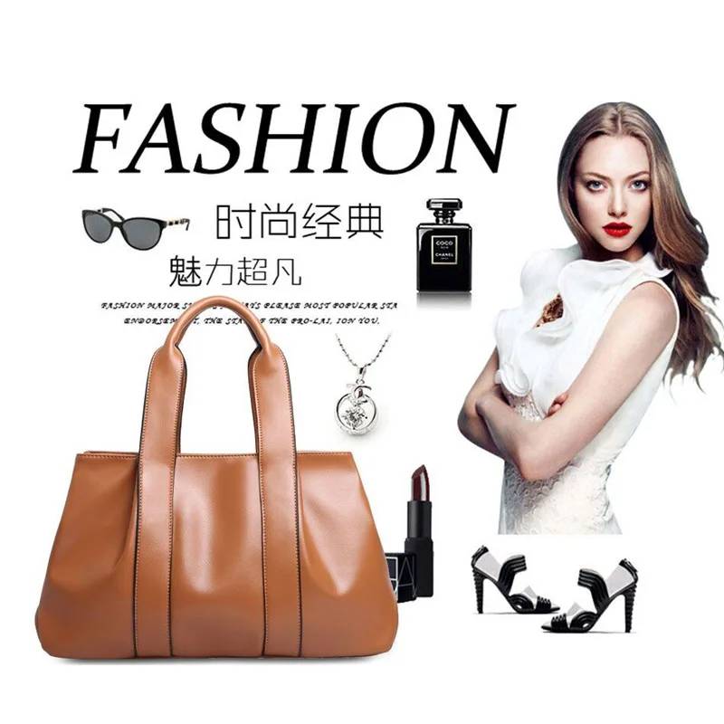

Ladies Shoulder Bag Fashion Retro Leather Handbags Luxury Handbags Women Bags Designer Trendy Bags 2019 for Women Hand Bag