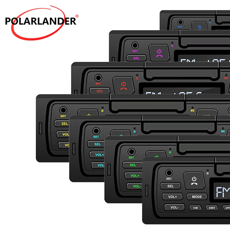 Автомагнитола 1 Din MP3 Bluetooth 5 0 4 динамика FM BT громкая связь U-диск USB MMC микрофон 50 Вт