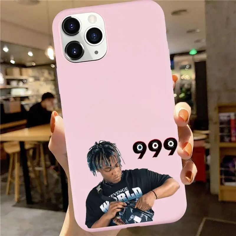 

Juice Wrld Lucid Dream Rapper high quality Phone Case shell Candy Color for iPhone 6 7 8 11 12 s mini pro X XS XR MAX Plus