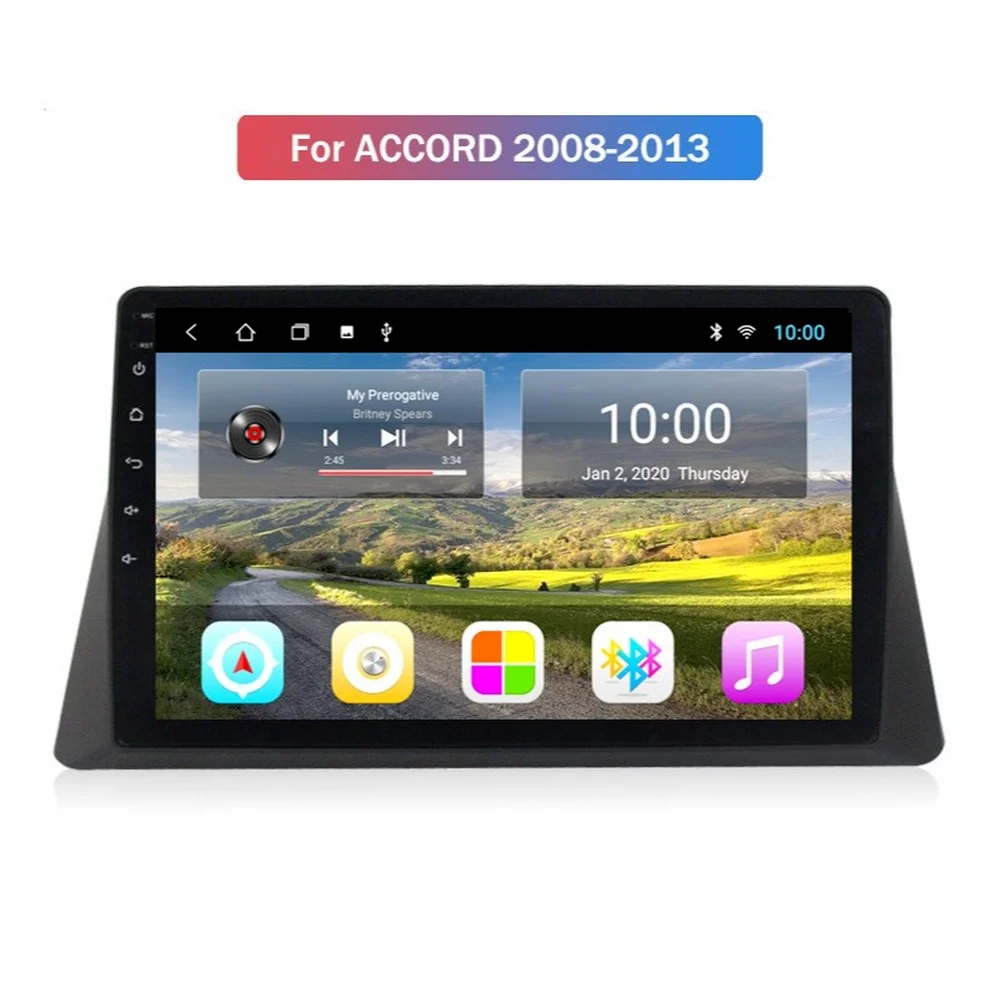 

4G+32G Android 10.0 Car Multimedia Player for HONDA ACCORD 2008-2012 Car Radio Stereo With Wifi 4G AHD DSP IPS CARPLAY