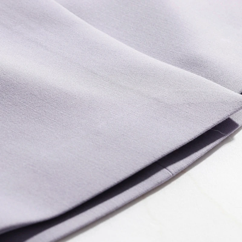 

SISPELL Elegant Sets For Female Lapel Collar Puff Long Sleeve Cropped Coat With High Waist Slimming Shorts Women's Set 2021