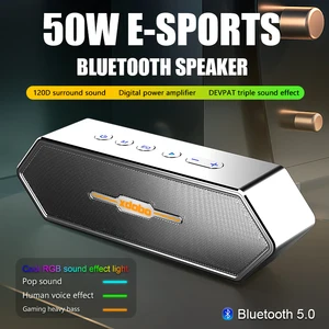 50w xdobo gaming bluetooth speaker high power stereo subwoofer home theater bluetooth audio wireless sound column caixa de som free global shipping