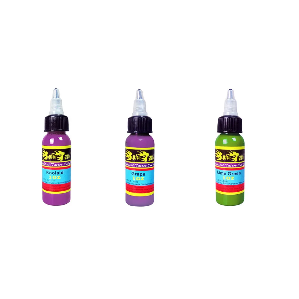 21 Color Professional Tattoo Ink Pigmento Makeup Pigments For Eyebrow Eyeliner Lip Tattoo Supply Microblading Pigment for tattoo