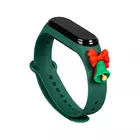 Ремешок силиконовый для Xiaomi Mi Band 4 3, сменный спортивный браслет для рождественских часов Mi Band 3 4