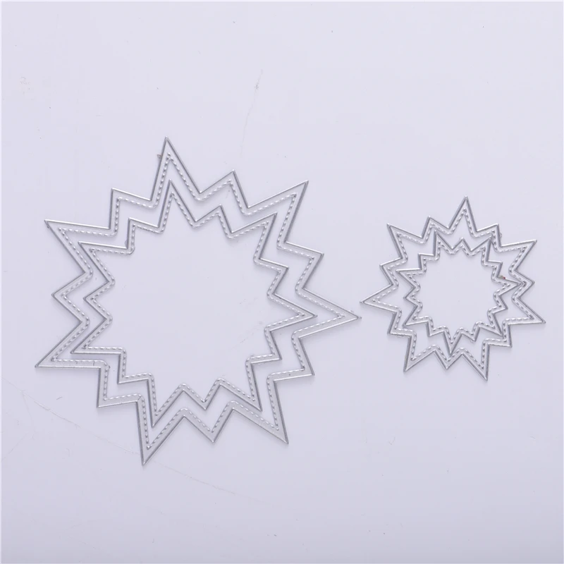 DiyArts геометрический Плашки для резки металла умереть скрапбукинга декоративная