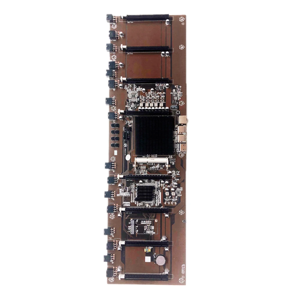 Günstig HM65 USB 8 GPU CPU DDR3 BTC Bergbau Motherboard Unterstützung Multi-graphics 8-karte Computer Motherboard Für 1660 2070 3090 Rx580