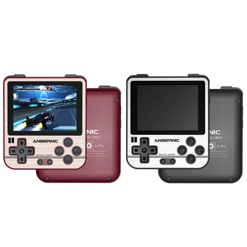 

RG280V Retro Mini Game Console Open Sourse System PS1 Pocket Player 3000/5000 Games 2.8Inch IPS Screen 67JA