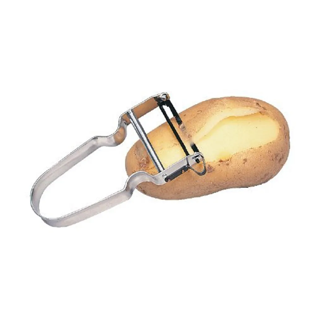 

Durable Home Tools Potatoes/Carrots/Turnips Stainless Steel Peeler Slip Proof Handle Peeler