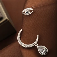 asymmetrical star and moon earrings shiny and exquisite jewelry for women sentimental earrings %d1%8d%d0%ba%d0%b7%d0%be%d1%82%d0%b8%d1%87%d0%b5%d1%81%d0%ba%d0%b8%d0%b5 %d0%b0%d0%ba%d1%81%d0%b5%d1%81%d1%81%d1%83%d0%b0%d1%80%d1%8b