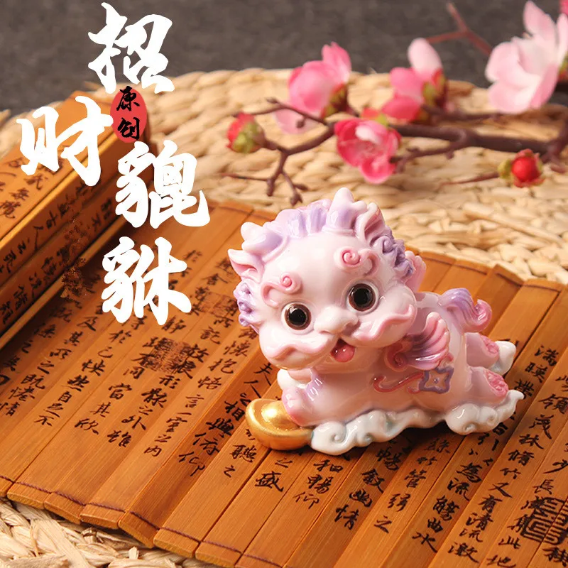 

Resin Art Figurine Office Creative Handmade Vintage Ceramics Living Room Figurine Craft Nordic Decoracion Casa Home Decor DE50BJ