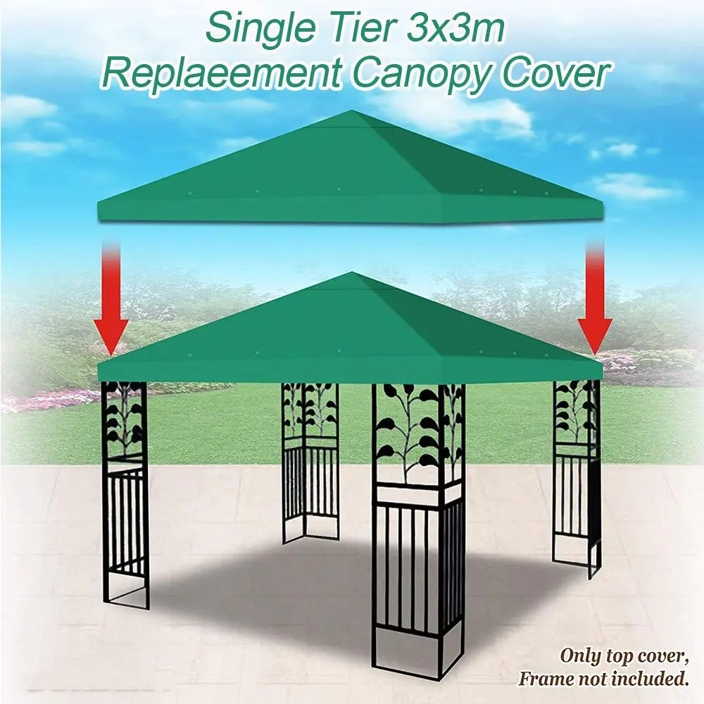 3x3 м тент навес верхняя крыша замена крышка Открытый водонепроницаемый