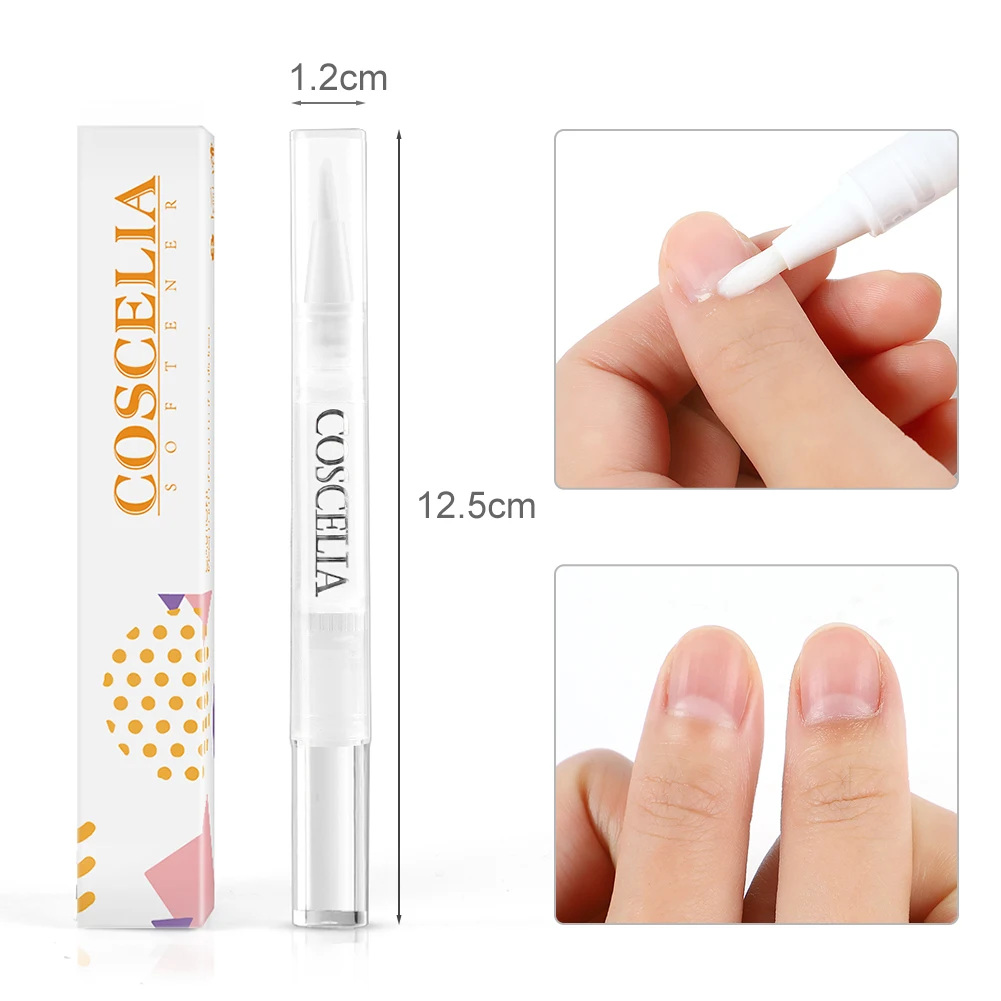 Cuticle Softener Pen COSCELIA Масло для кутикулы для ногтей 1 шт. питание ногтей масло ручка лечение кутикулы Revitalizer для масел, лака для ногтей питание кожи Маникюр - Цвет: Cuticle Softener Pen