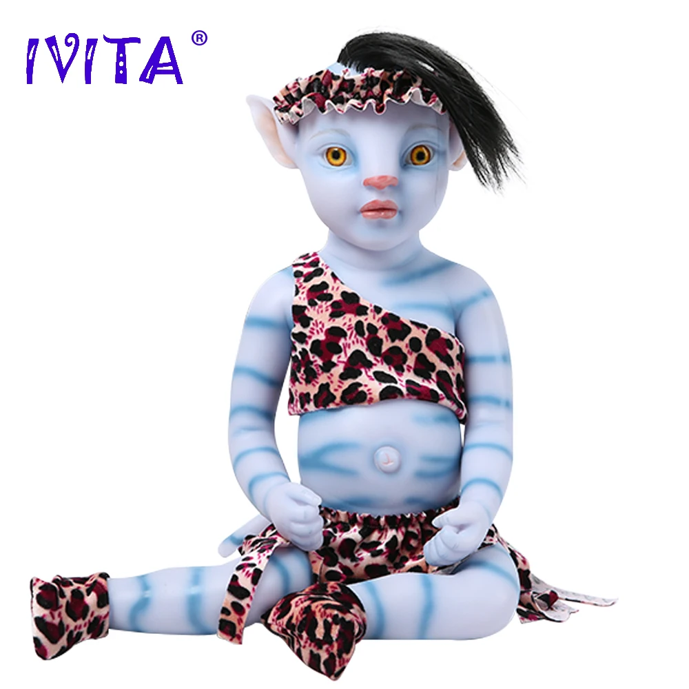 IVITA WG1808RH 51 см 2900 г Высокое качество полностью силиконовые куклы Reborn реалистичные