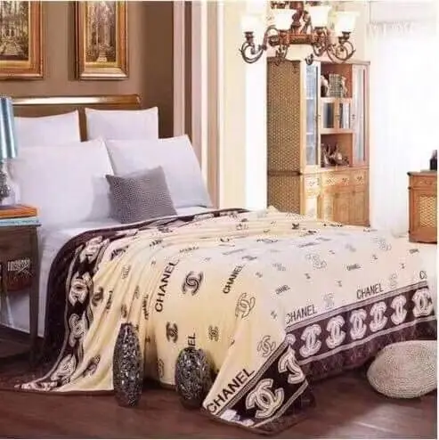 Chanel 150*200 см принцесса Человек-паук Флаги дети мультфильм одеяло вельветовое детское Флисовое одеяло s диван кровать самолет путешествия пледы - Цвет: Chanel