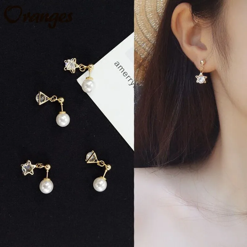 Минималистичные геометрические серьги женские модные простые металлические